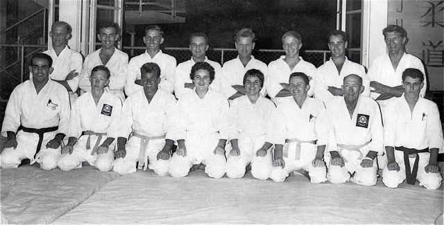 Port Moresby Judo Club, 1961. Image via Adventure Before Dementia.